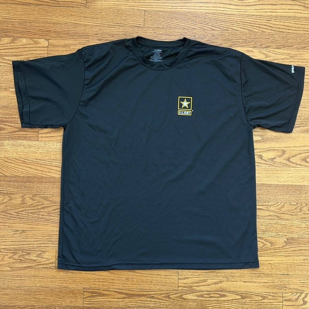 US Army T-Shirt Men's Size XL Black Physical Fitness Uniform FT Knox